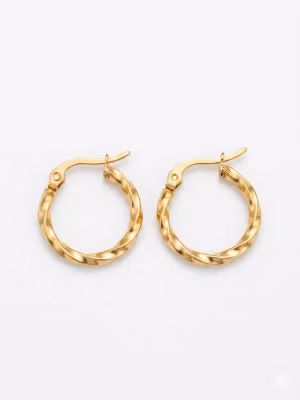 Boucle d'oreille Acier inoxydable PM