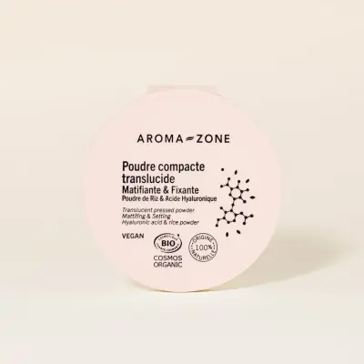 Poudre compacte translucide matifiante rechargeable