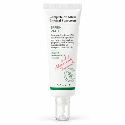 AXIS-Y Sunscreen SPF 50+ – Crème Solaire Visage 50ML
