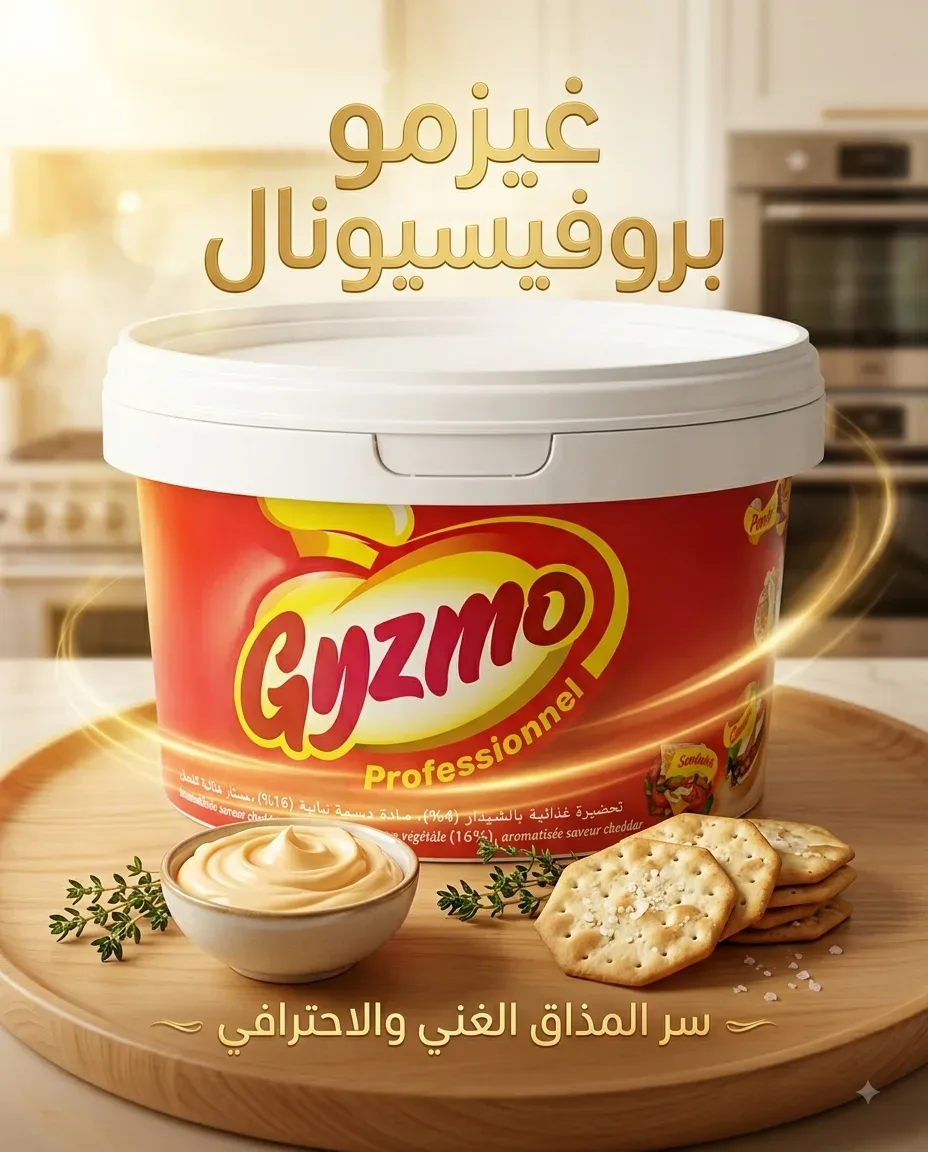 Gyzmo تحضيرة غذائية بالشيدار 1.8كغ