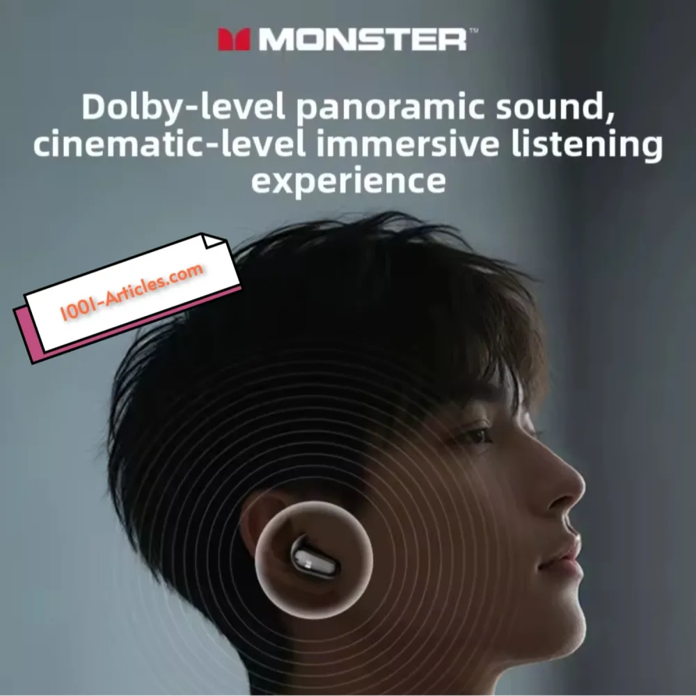 Écouteurs Wireless Gaming, MONSTER MaxStar MQT52