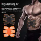 Ceinture de Musculation Électrostimulation EMS  Abdominaux et Minceur, 6 Modes - حزام التخسيس وتحفيز العضلات الكهربائي الذكي