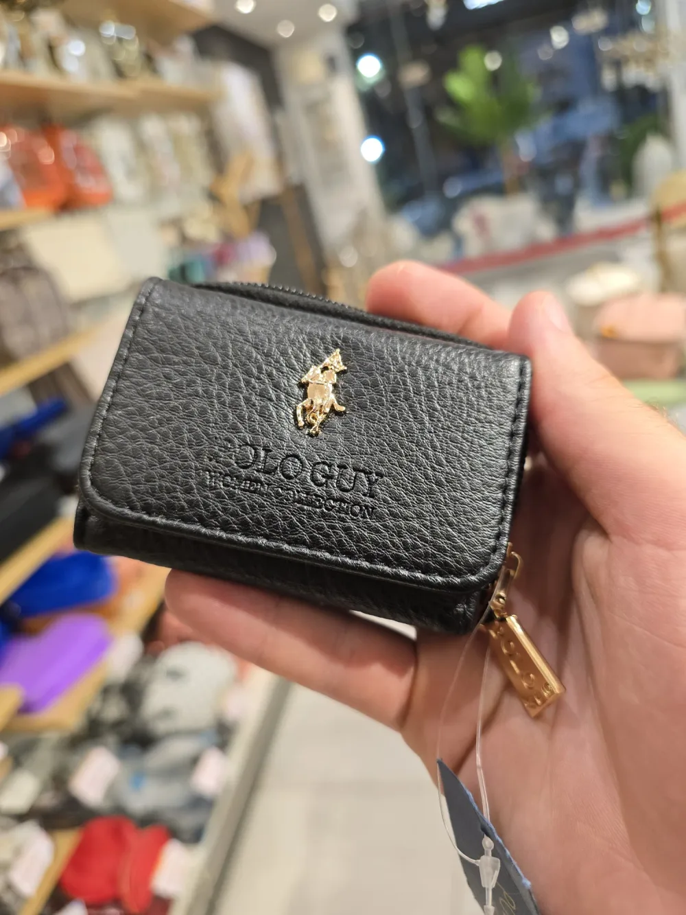 Petit portefeuille compact "Polo Guy" – Women Collection