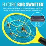 Raquette Trappe à SWAT Anti-Insectes Électrique Portable - مضرب الحشرات الكهربائي المحمول