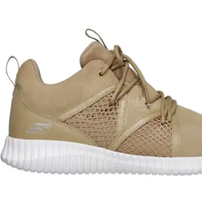 SKECHERS Basket elite flex Marron Clair