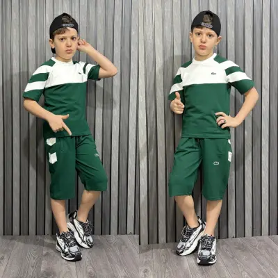 Ensemble garçon Lacoste tendance