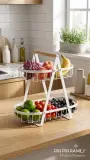 Vegetable and fruit basket
