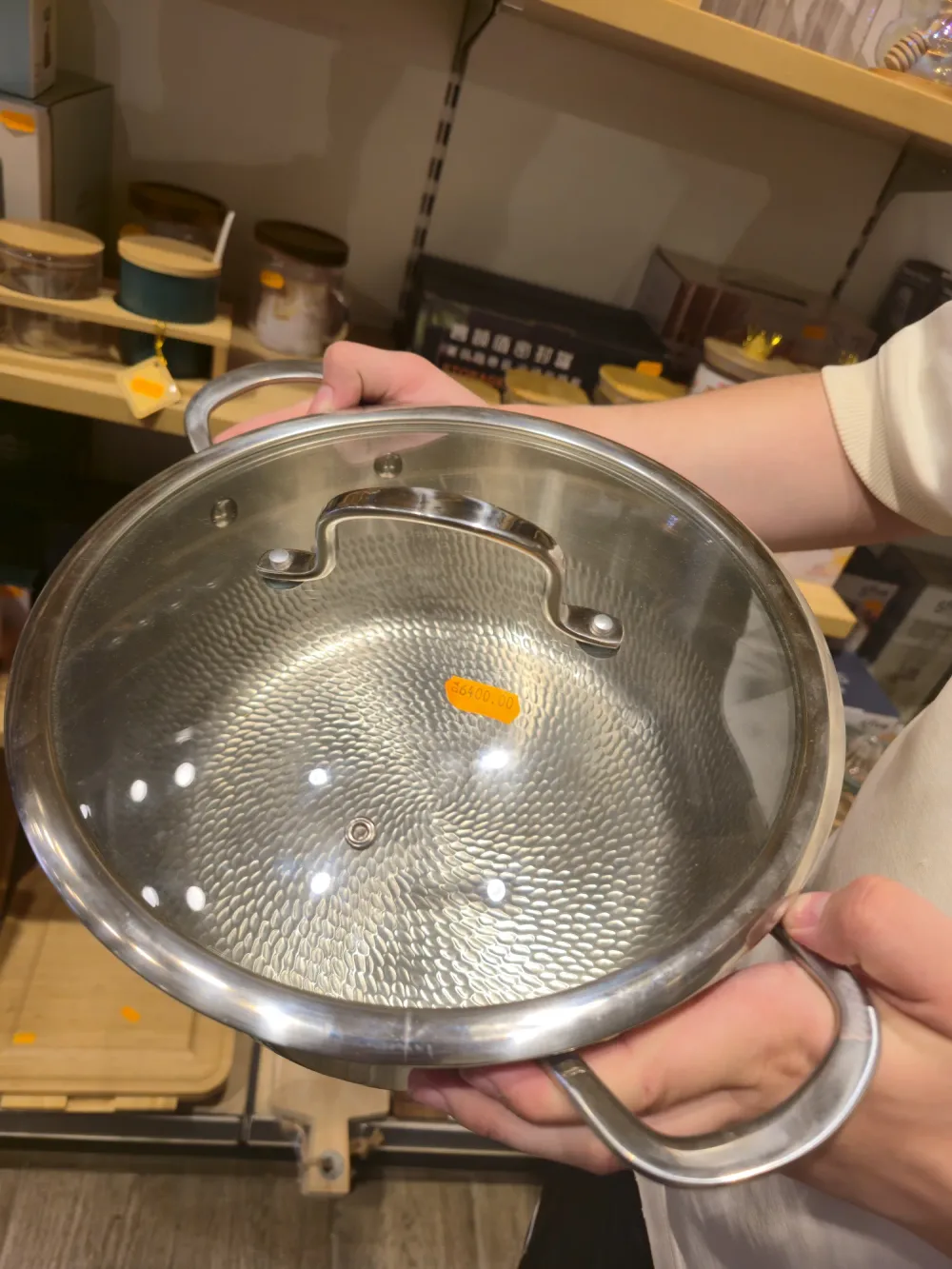 Cocotte "Art Collection" Triply Cookware avec Couvercle en Verre – 20/24cm