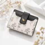 🌸 Petit Portefeuille Fleuri Multicolore