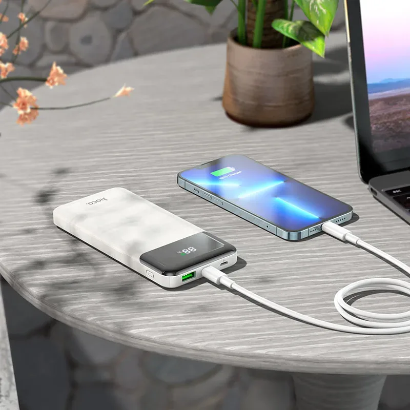 Power bank J102 Cool figure PD20W + QC3.0 10000mAh