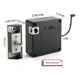 Serrure digitale automatique encastrée - Tag et carte RFID.