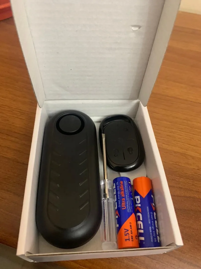 Système d’alarme antivol avec capteur de vibrations puissant de 110 dB