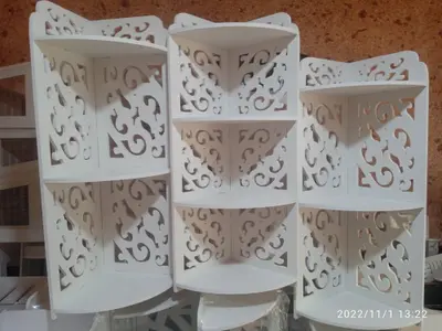Modular Decorative Cube Shelf CNC File