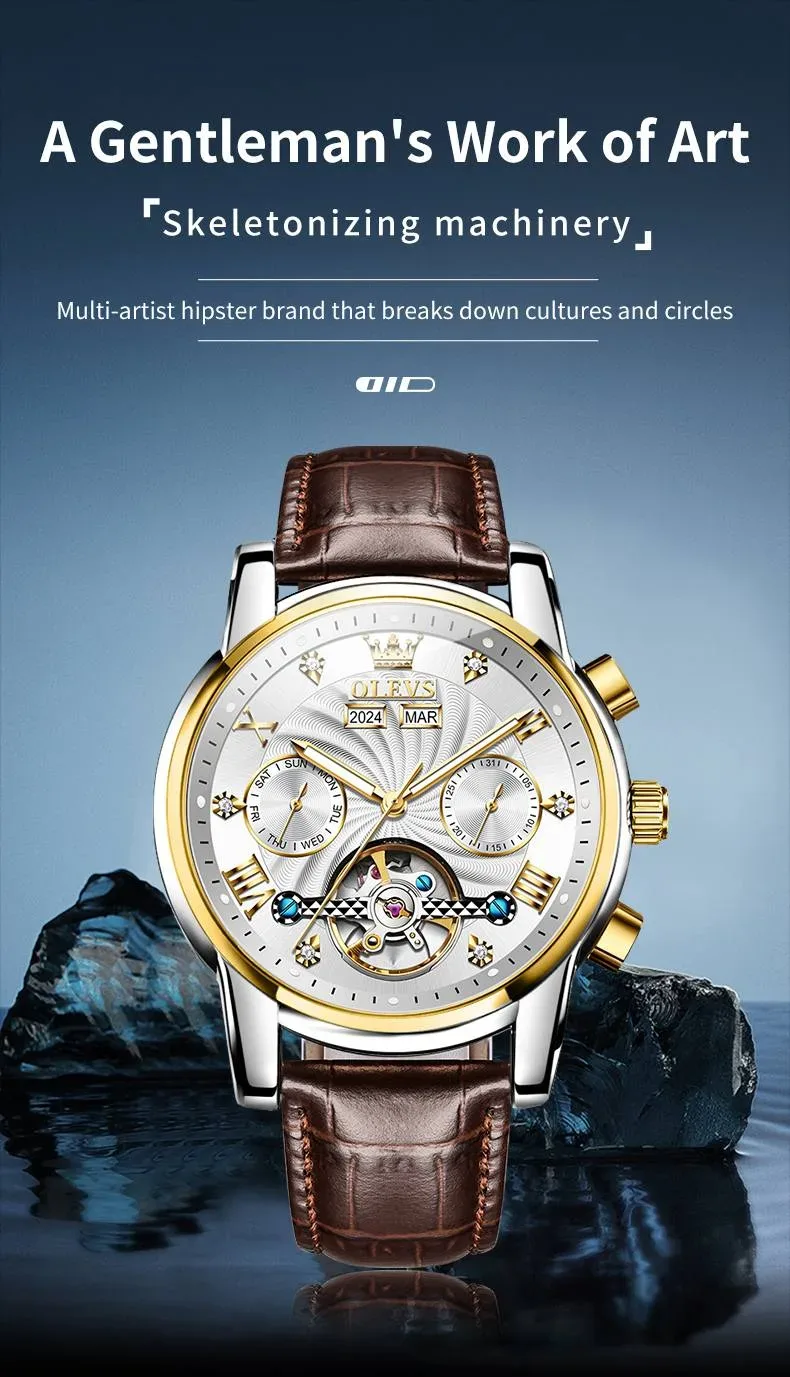 Nouvelle montre homme mouvment mécanique