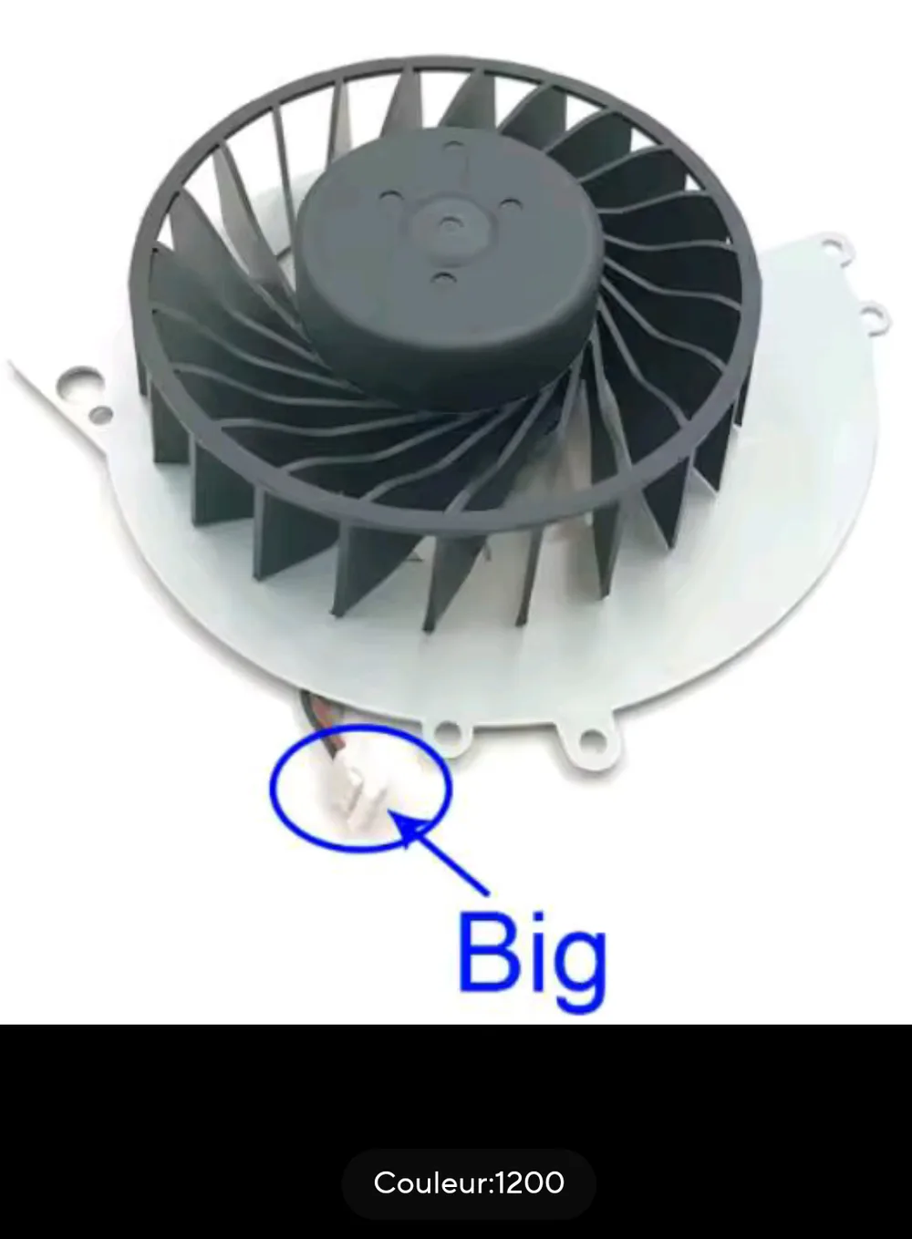 Ventilateur PS4 Original– Refroidissement Optimal