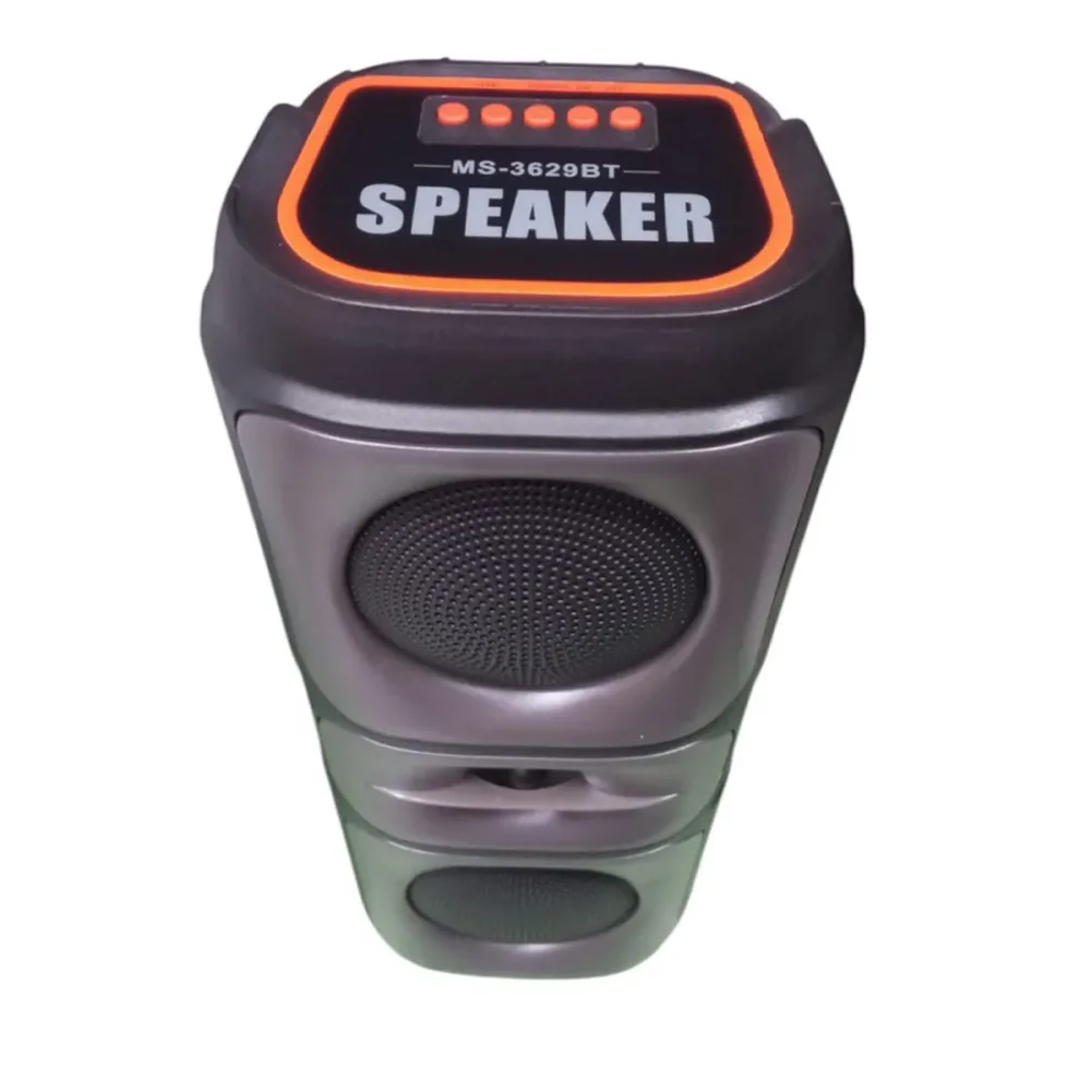 Parlante inalambrico Bluetooth 5 modos de luz USB/FM MS-3629BT
