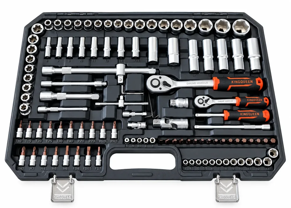 Caisse à outils 142 pièces KINGQUEEN WIB-287