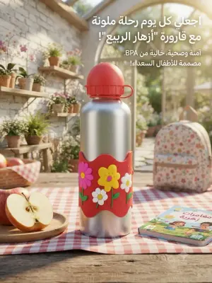 قارورة اطفال المنيوم ك