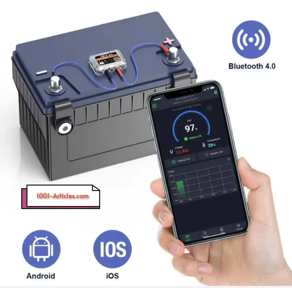 Module de Contrôle et de Surveillance de l'état de Batterie du Véhicule