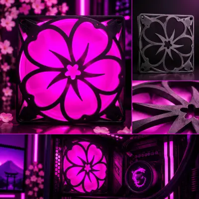 🌺 Sakura  — Fan Cover 120mm