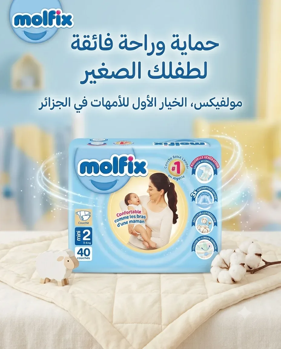 Molfix حفاظة 2-40