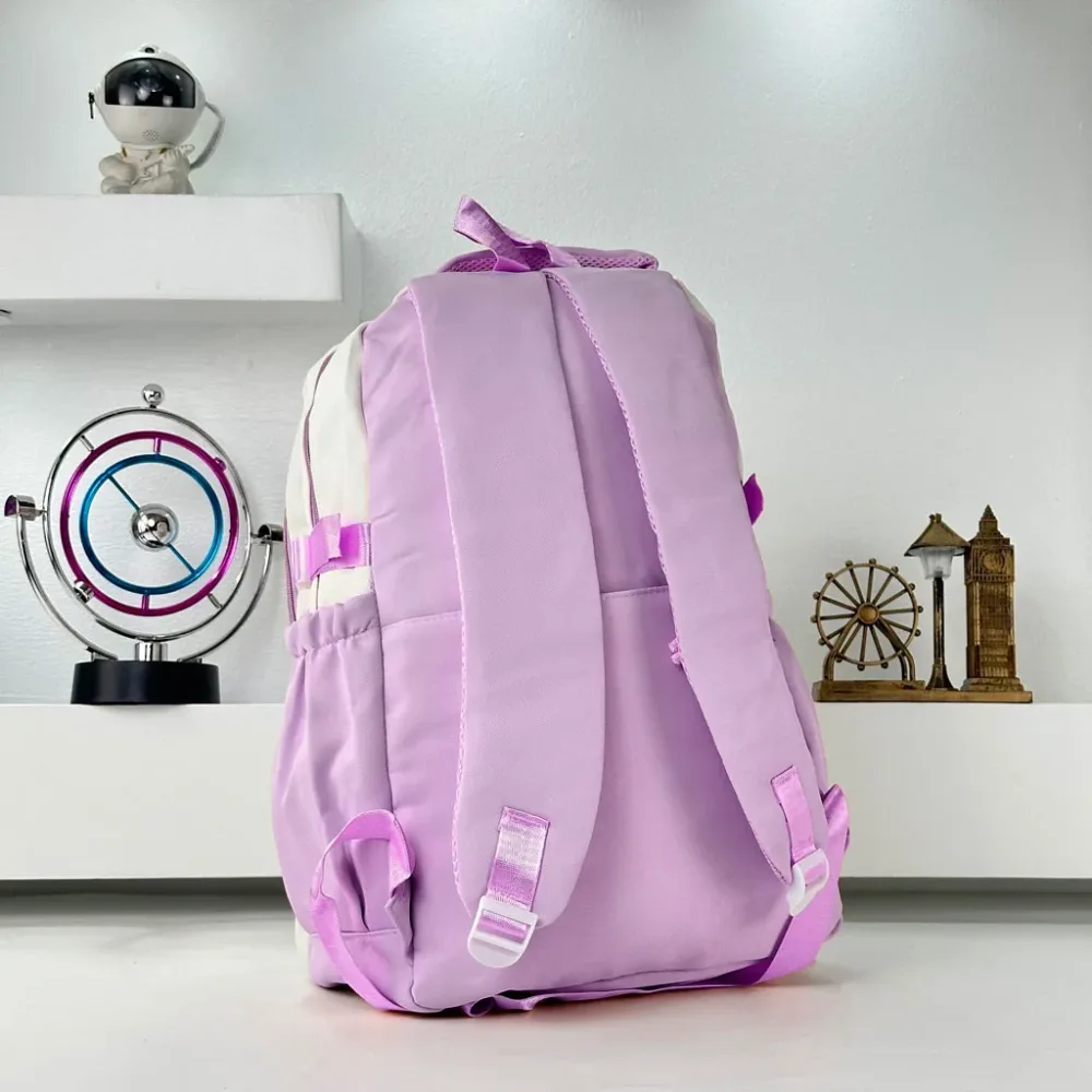 Sacs à dos d’école Style Décontracté Milkshake Mauve – حقيبة ظهر مدرسية بنفسجي