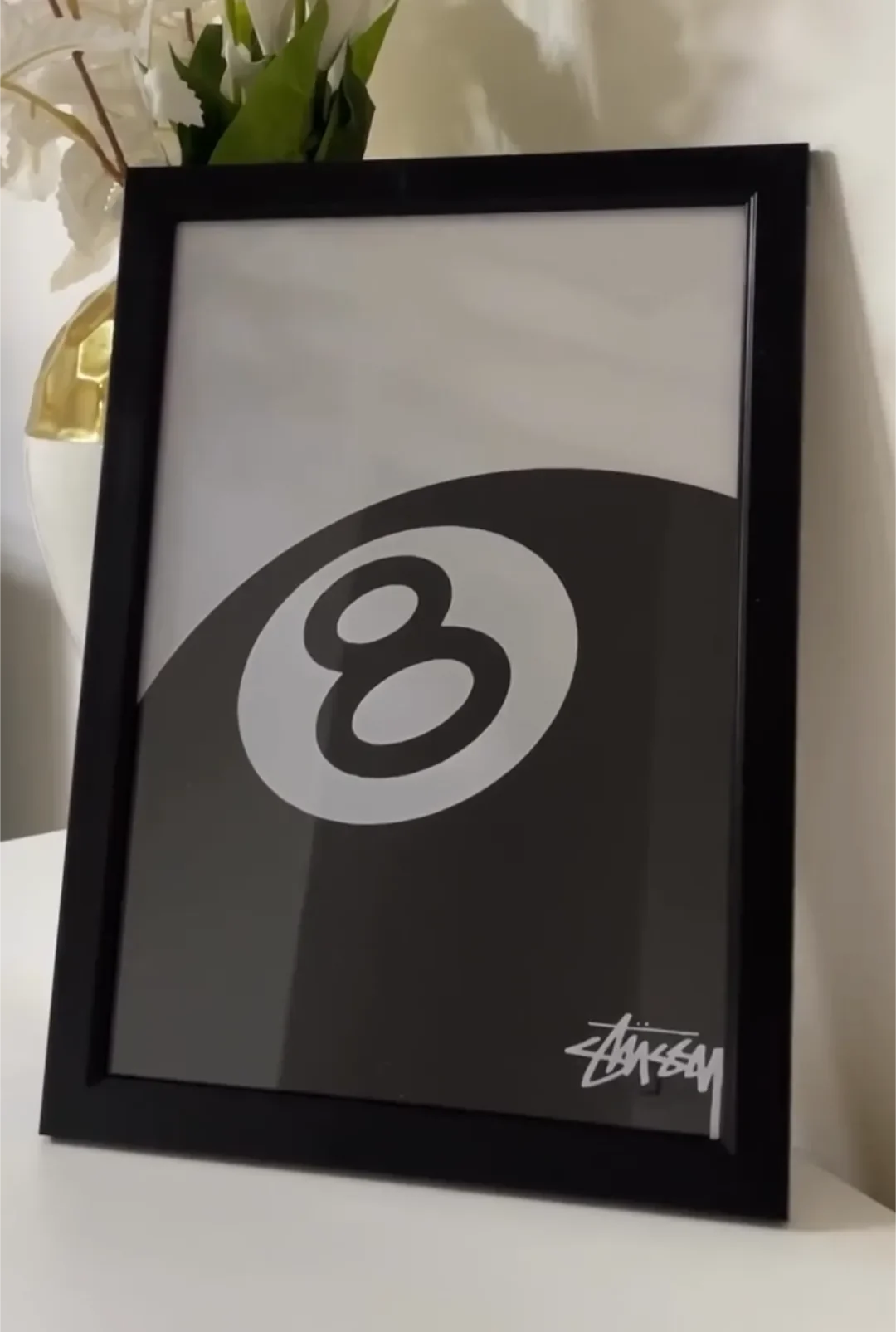 Cadre stussy 8 ball