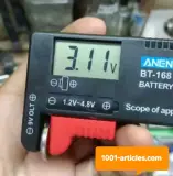 Testeur de Batteries Numérique - ANENG BT-168 Pro - Ecran LCD.
