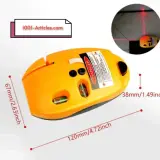 Niveau Laser à Angle Droit, Haute précision, 02 lignes infrarouge