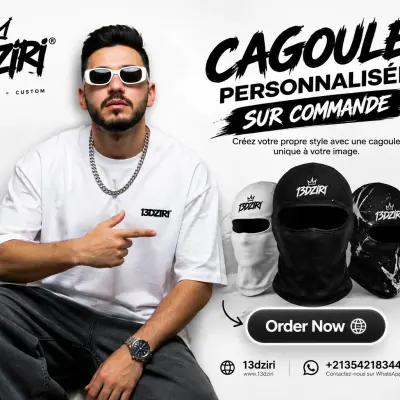 { Cagoule personnalisé { Sûr commande