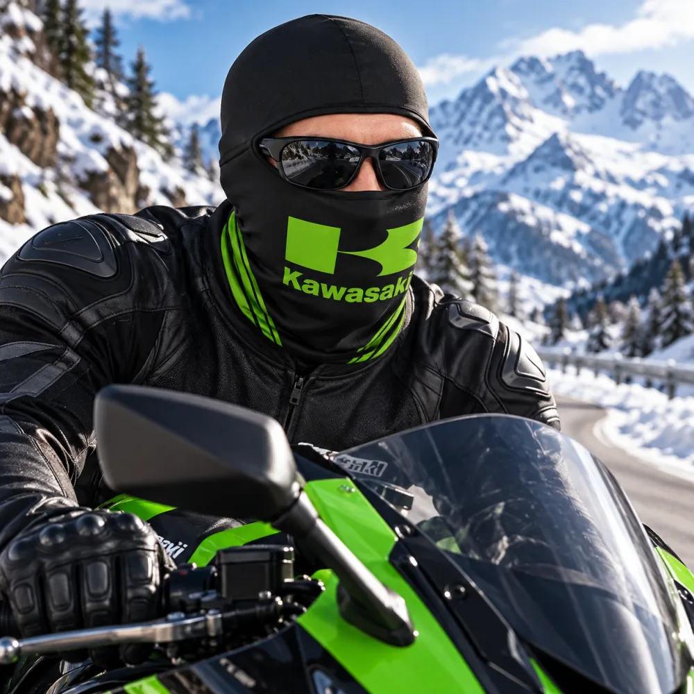 Cagoule Moto Thermique Balaclava Redbull - قناع واقي وجه كامل حراري للدراجات النارية