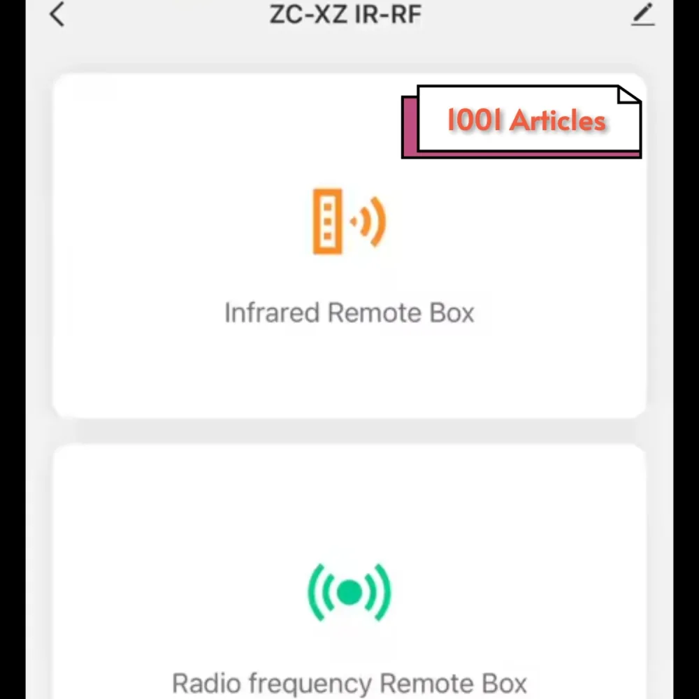 MOES IR et RF WIFI Smart Remote Controller, Télécommande Universelle Tuya Smart.