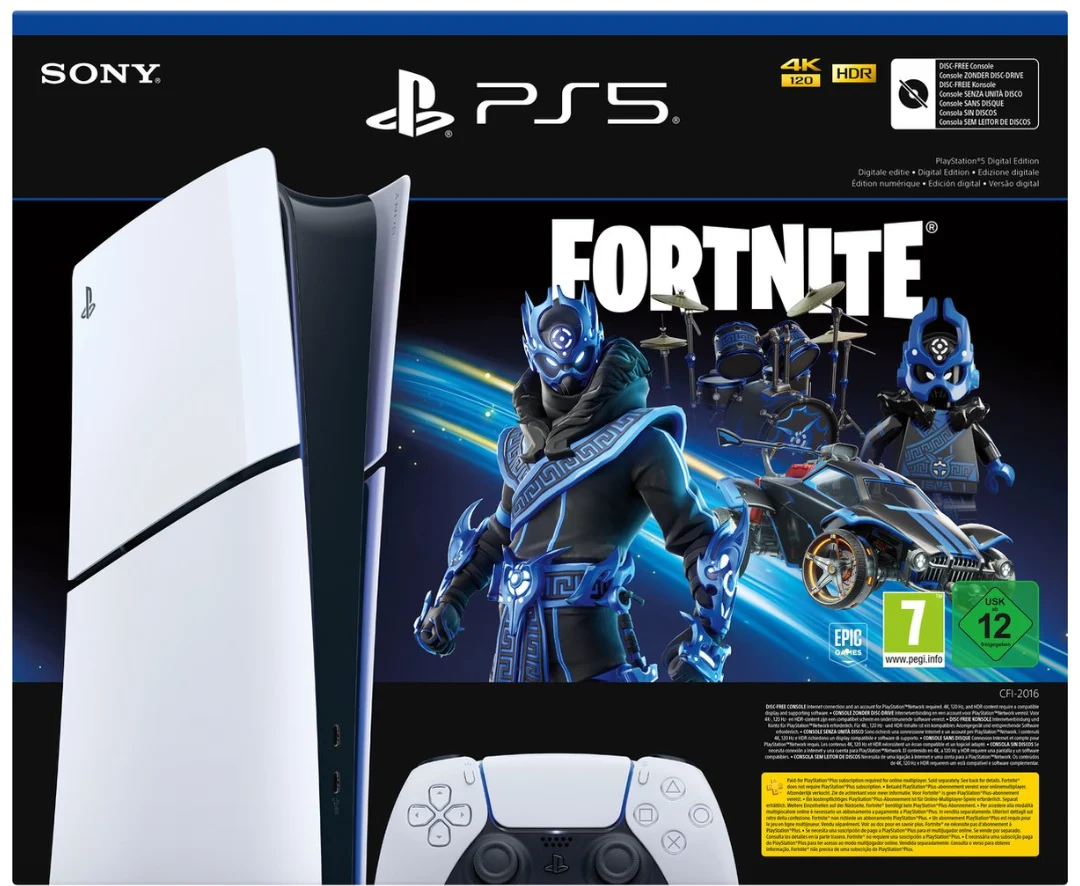 Console PS5 slim digital Fortnite neuf sous emballage