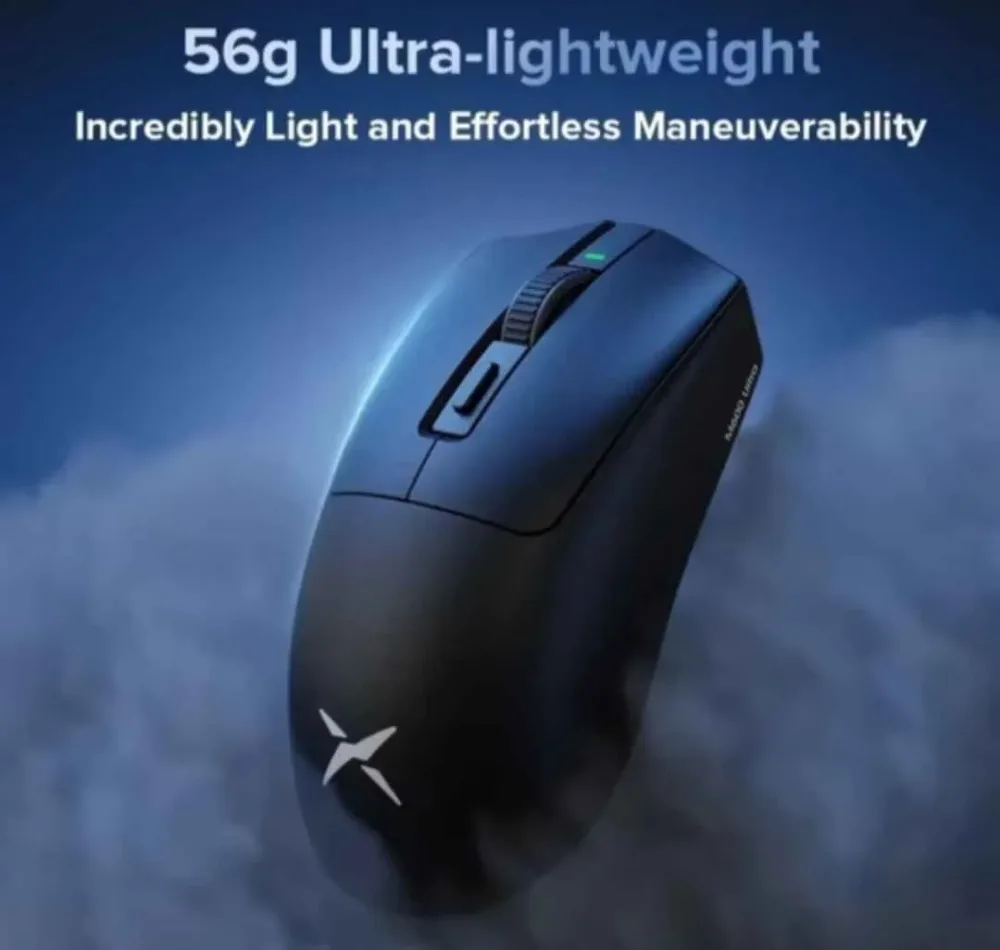 Mouse Gaming Deleux M600 Pro Paw 3395/26000 DPI / 56g /wireless 🛜+Cable