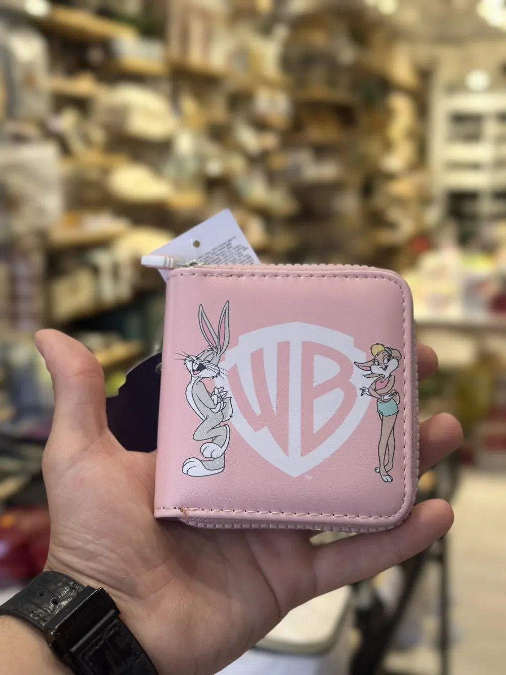 Porte-Monnaie Zippé Looney Tunes – Bugs & Lola Bunny