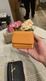 👝 PETIT PORTEFEUILLE CUIR GRAINÉ