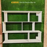 Large Modern Geometric Wall Shelf CNC File