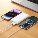 BOROFONE POWER BANK 10000MAH BJ78 CLEVER - 2XUSB - BLACK