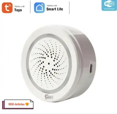 Sirène intelligente (Alarme sonore 🔊) smart Tuya Wifi - 100dB