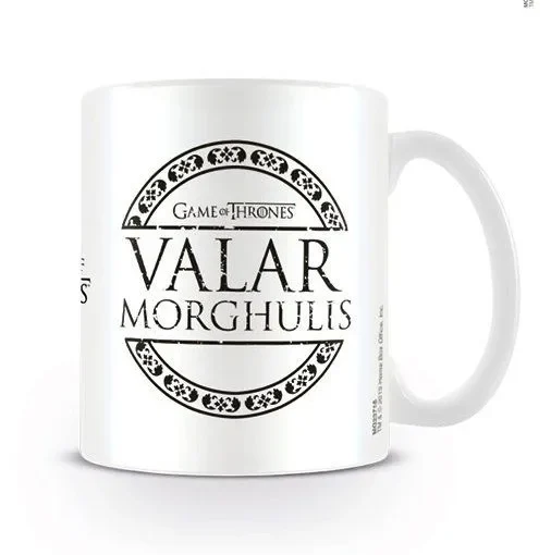 Mug Game of thrones valar morghulis