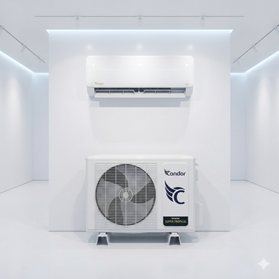 Climatiseur 12K Btu CONDOR Smart Super Tropical Blanc