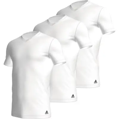 Pack 3 T-shirts active core coton adidas blanc