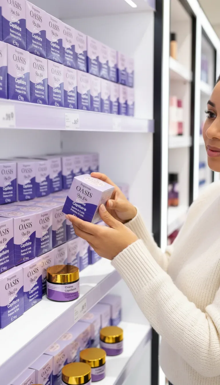Crème Capillaire Beurre de Karité & Protéine de Soie – Biogamme Oasis