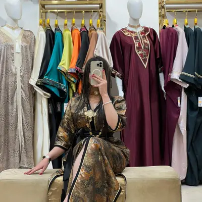 CAFTAN EN BROCART