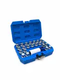 Kit de 23 outils pour le démontage des écrous antivol de roue VAG