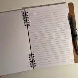 Black notebook