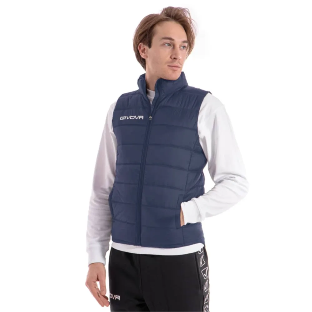 Gilet doudoune GIVOVA sans manches Bleu
