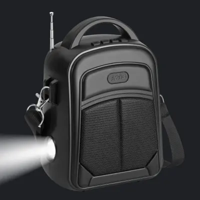 Haut-Parleur Sans Fil avec Qualité Sonore Hi-Fi et Panneau Solaire YG-A20T – مكبر صوت محمول