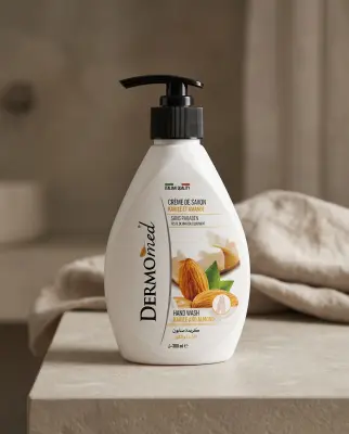 ابون سائل لليدين بعطر اللوز 300 مل -Dermo med-