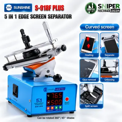 5IN1 EDGE SCREEN SEPARATOR SUNSHINE S-918F PLUS